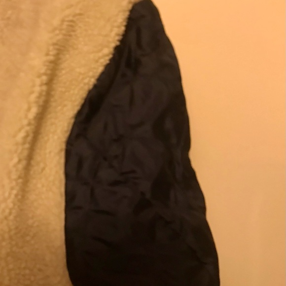 Levi's Sherpa Lined Denim Jacket (dark wash) - Picture 5 of 5